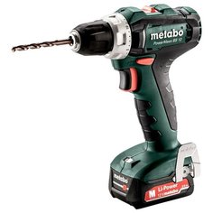 Шуруповерт Metabo PowerMaxx BS 12 2х2.0 Ач LiIon,кейс