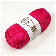 Пряжа ALIZE "Bahar", 100% мерсеризованный хлопок, 260 м*100 г, 149 мальва