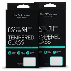 Защитное стекло BoraSCO 3D для Xiaomi Redmi Note 7 Черная рамка