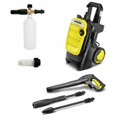 Мини мойка высокого давления Karcher K5 Compact + пенная насадка LS3-k + фильтр