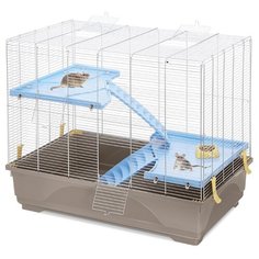 Клетка для грызунов Imac Rat 80 Mid, дымчато-серый, 80*48,5*63 см