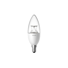 Умная лампочка-свеча Xiaomi Philips RuiChi Bulb прозрачная (E14) (GPX4008RT)