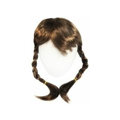 Волосы для кукол QS-6 (каштановые) АЙРИС пресс
