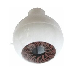 1.2# Глаза круглые, 1,2см, 50 шт/упак (коричневый) АЙРИС пресс