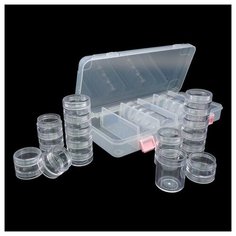 930502 Контейнер для мелочей, 6 секций, 27,9*13,1*4,5 см, Hobby&Pro