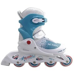 Коньки роликовые раздвижные р.34-37 PW-403 Action!