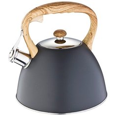 Чайник Agness со свистком 3,0 л, индукцион. капсульное дно (908-054)
