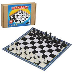 Шахматы Наша Игрушка игровое поле 18,5*18,5 см, коробка (Y18138117)