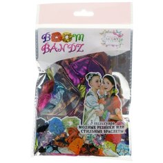Резинка для волос Lukky Fashion, Boom bandz, 3 шт, "Голография" (Т20293)