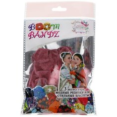 Резинка для волос Lukky Fashion, Boom bandz, 3 шт, "Лиловые краски" (Т20288)