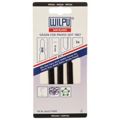 WILPU Пилка по керамике D2 Т150RIFF (3 шт; 79х8.8.х2.3 мм; 54 мм; HM)