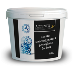 Паста моделирующая рельефная до 2мм (0,7кг) ТМ "AccentO" ART