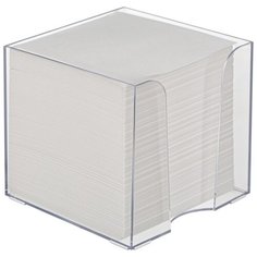 Блок для записей Attache Economy, в стакане, 9*9*9 см, белый, 65 гр