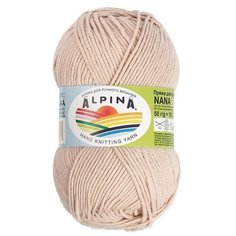 Набор пряжи Alpina "Nana", 10*50 г, 105 м+/-10 м, №19 телесный