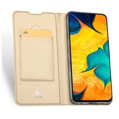 Флип чехол-книжка для Huawei Nova 5T/Honor 20 с функцией подставки и с отсеком для карт бежевый 100gadgets