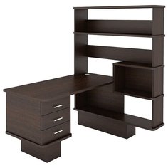 Компьютерный стол угловой Мэрдэс Домино СР-520, ШхГ: 127.2х145 см, цвет: венге Merdes