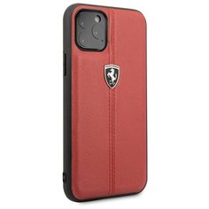Чехол Ferrari для iPhone 11 Pro Heritage W Hard Leather Red