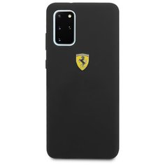 Чехол Ferrari для Galaxy S20Plus On-Track Silicone case Hard Black