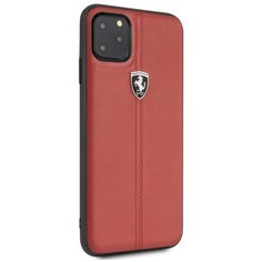 Чехол Ferrari для iPhone 11 Pro Max Heritage W Hard Leather Red