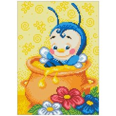 Алмазная мозаика Паутинка Медовое счастье, 20*28 см (ПАУ.М150)