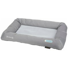 Лежак для животных охлаждающий SCRUFFS "Cool Bed", серый, 75х53х12см (Великобритания)