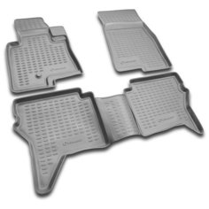 Element Коврики в салон MITSUBISHI Pajero IV(V80), 3 дв, 2006 ->, 4 шт. (полиуретан)