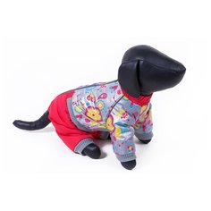ЗООФОРТУНА Комбинезон для собак теплый, для девочки. Спина: 23см, объём груди 38см