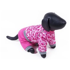 ЗООФОРТУНА 14859 Комбинезон для собак теплый, для девочки. Спина: 23см, объём груди 38см