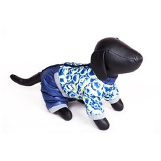 ЗООФОРТУНА Комбинезон для собак теплый, для мальчика. Спина: 25см, объём груди 42см