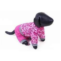 ЗООФОРТУНА Комбинезон для собак теплый, для девочки. Спина: 25см, объём груди 40см