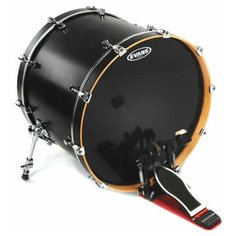 Evans BD22HBG Пластик 22" Hydraulic Black для бас-барабана двойной