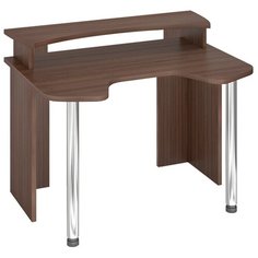 Компьютерный стол Мэрдэс Домино Lite СКЛ-Игр+НКИЛ, ШхГ: 120х90 см, цвет: шамони Merdes