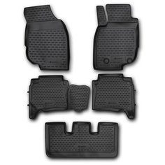 Element Коврики в салон TOYOTA Fortuner, 01/2013-2017, левый руль, 5 шт. (полиуретан)