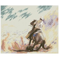 Алмазная мозаика Паутинка Лихой дикий запад, 42*35 см (ПАУ.М112)