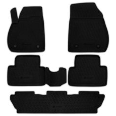 Element Коврики в салон OPEL Zafira, 2012-> 7 мест 5 шт. (полиуретан)