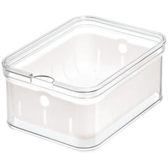 Контейнер для хранения со съемной корзиной Crisp 21х16х10см пластиковый Inter Design