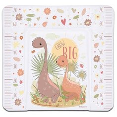 Пеленальный матрас Babycare 82 х 73 (BC01) динозаврик, бежевый