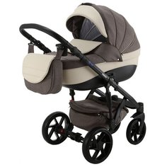 Универсальная коляска BeBe-Mobile Fabiola (3 в 1), BF-5, цвет шасси: черный