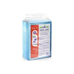 Пеленка впитывающая с суперабсорбентом, одноразовая, 60x90 см, 10 штук Pet Mil