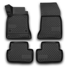 Коврики 3D в салон MERCEDES-BENZ GLA-class, 2015->, 4 шт. (полиуретан) Element