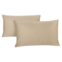 Комплект наволочек DREAM TIME PC-46-HC-50, сатин, 50 х 70 см, 2 шт., мокко