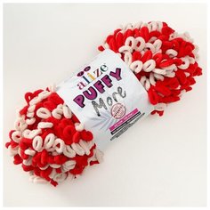 Пряжа ALIZE "Puffy more", 100% микрополиэстер, 11,5 м*150 г, 6286