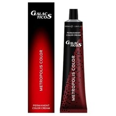 GALACTICOS крем-краска для волос Metropolis, 8/44 light blond copper intensive, 100 мл