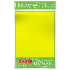 Цветная бумага Поделочная вуаль Яркие цвета Хобби Тайм Альт, A4, 10 л., 10 цв.