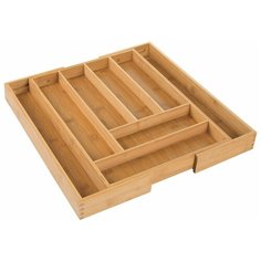 Лоток-органайзер с функцией расширения Formbu бамбук 45х32х5см Inter Design