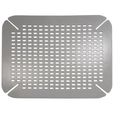 Коврик для раковины Contour графит пластик 35.5х40.6см Inter Design