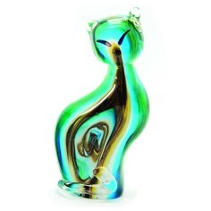 Статуэтка "Изумрудная Кошечка" Mirho 17267 18 см