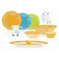 Столовый сервиз SIMPLY GARDENIA 46 пр. 6 перс. ОАЭ 62073 Luminarc