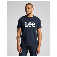 Футболка Lee Wobbly Logo Tee размер S, navy drop