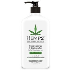 HEMPZ Увлажняющий лосьон HEMPZ кокосово-арбузный 500 мл